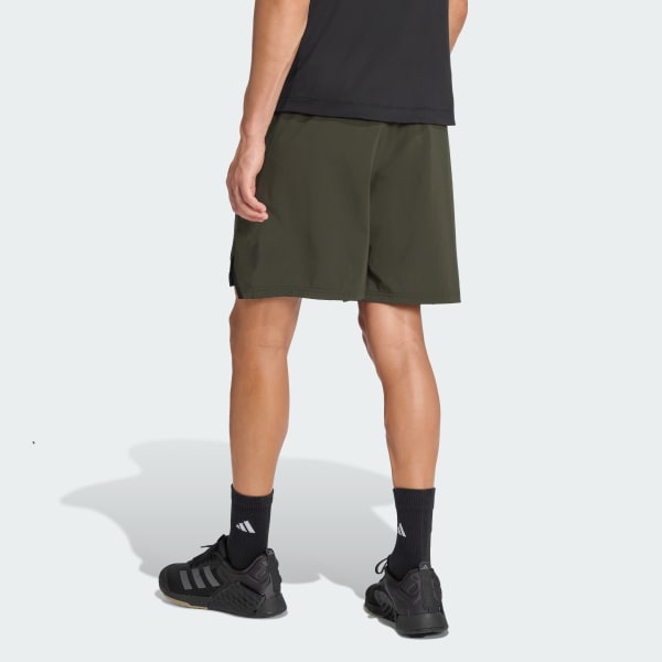 Green Designed for Training Workout Shorts