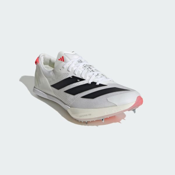 White Adizero Finesse Running Shoes