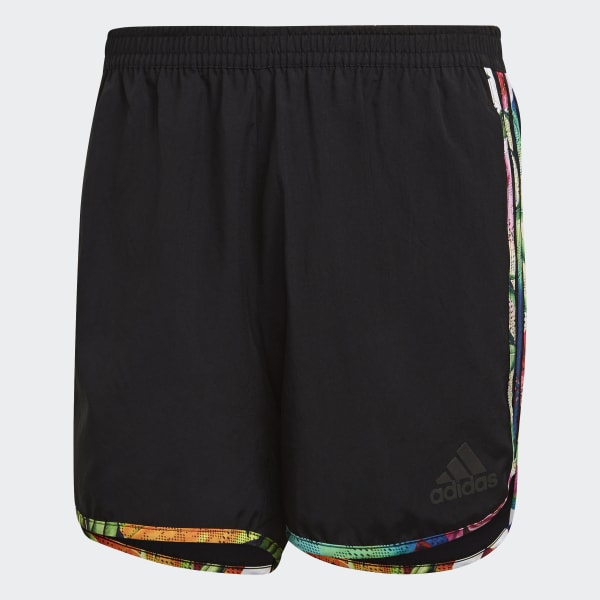Negro Shorts M20 Floral