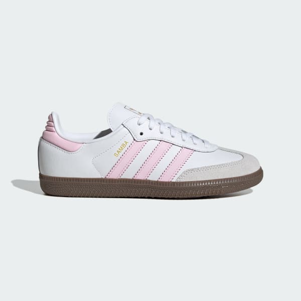 White Samba OG Shoes Kids