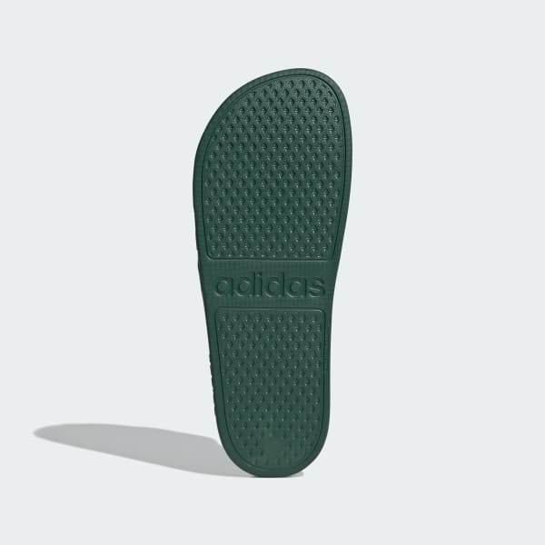 Green Adilette Aqua Slides