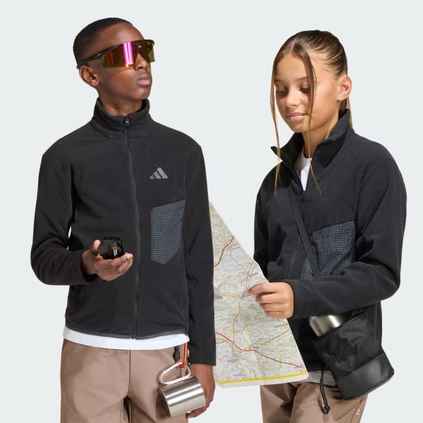 Nero Fleece Terrex Multi Full-zip Bambini