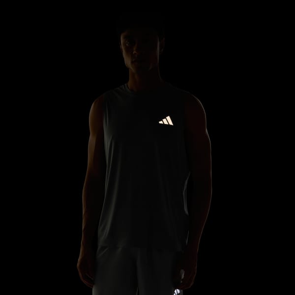 สีเทา เสื้อกล้าม adi365 Running Essentials