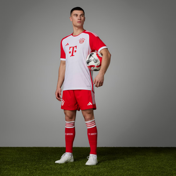 สีขาว เสื้อแข่งชุดเหย้า FC Bayern 23/24