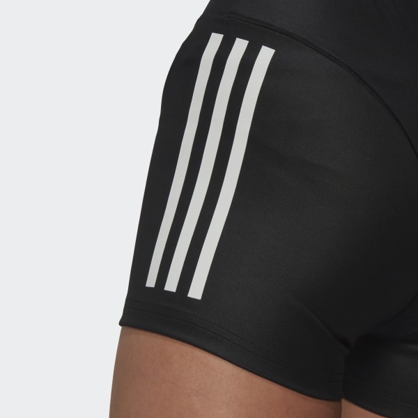 cerná Legíny Hyperglam 3-Stripes Short VK278
