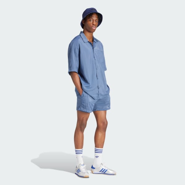 Blue Fashion Short Sleeve Shirt