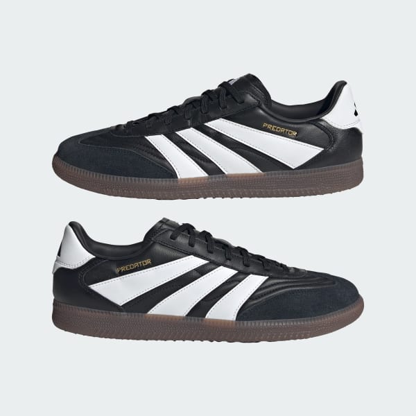 adidas Predator Freestyle Indoor Soccer Sneakers - Black