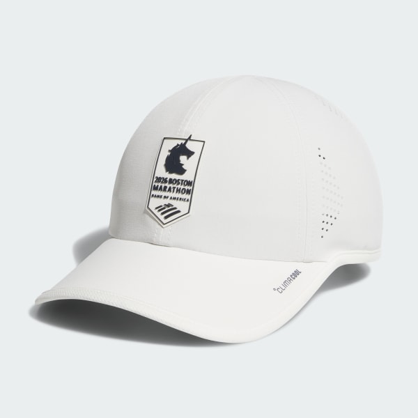 adidas Boston Marathon 2026 Superlite Hat - White | Free Shipping