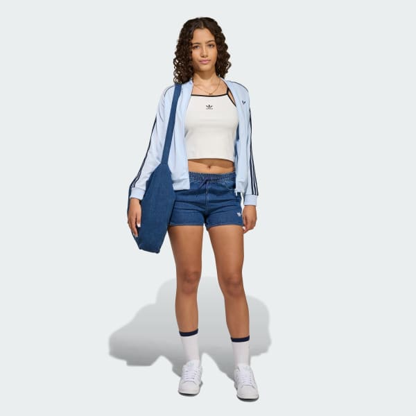 Branco CAMISOLA DE ALÇAS SLIM MINI