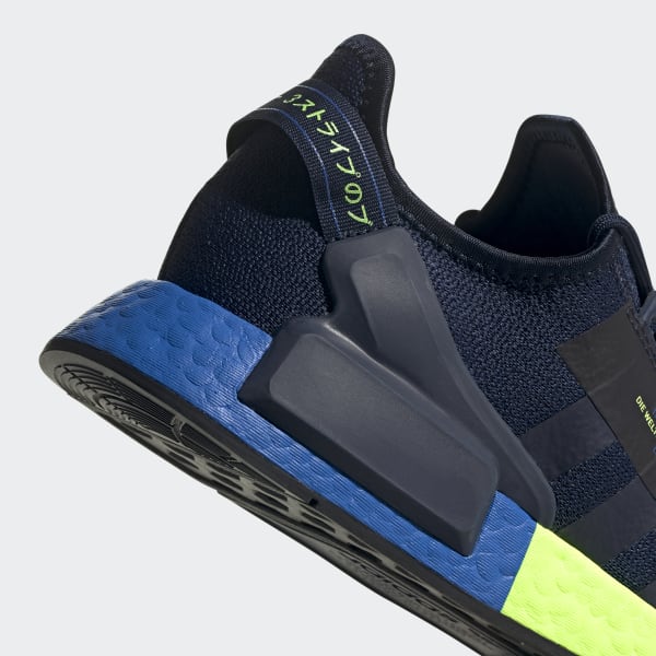 Adidas nmd blue green sale