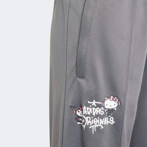 Gri adidas Originals x Hello Kitty SST Wide Leg Eşofman Altı