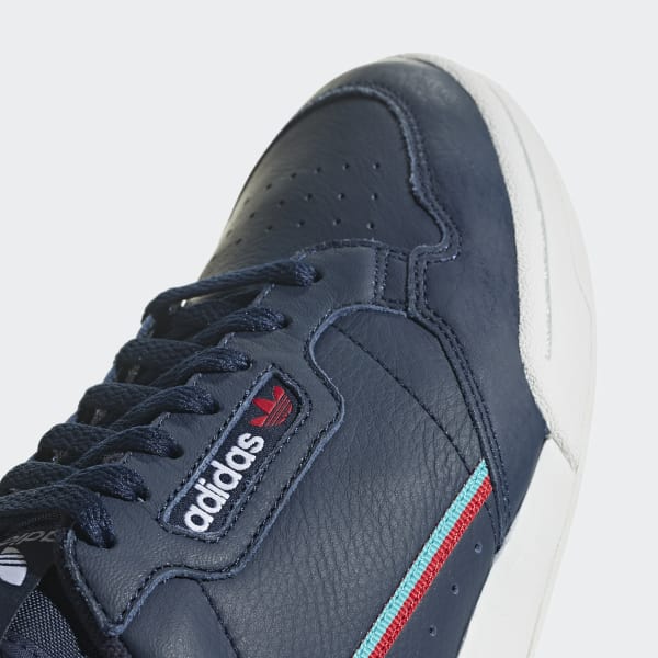 adidas continental 80 uomo blu