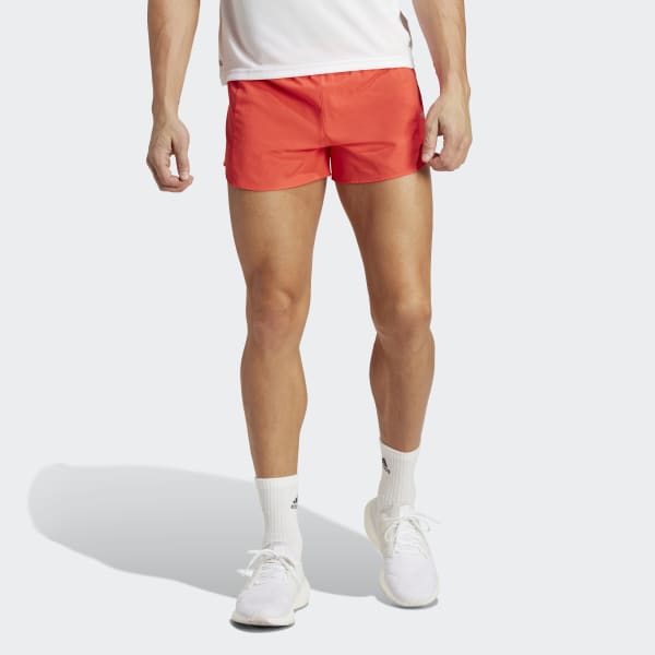 daarna Peer kapok adidas Own the Run Split Shorts - Red | Men's Running | adidas US