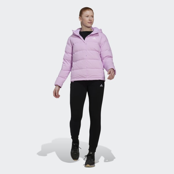 Purple Helionic Hooded Down Jacket CS785