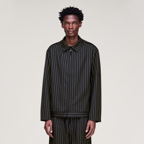 Schwarz Y-3 REFINED WOOL UT BLOUSON