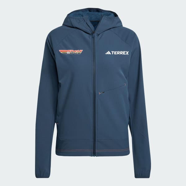 Azul Chaqueta Softshell DSV