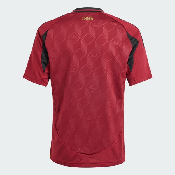 Weinrot Belgien 24 Kids Heimtrikot