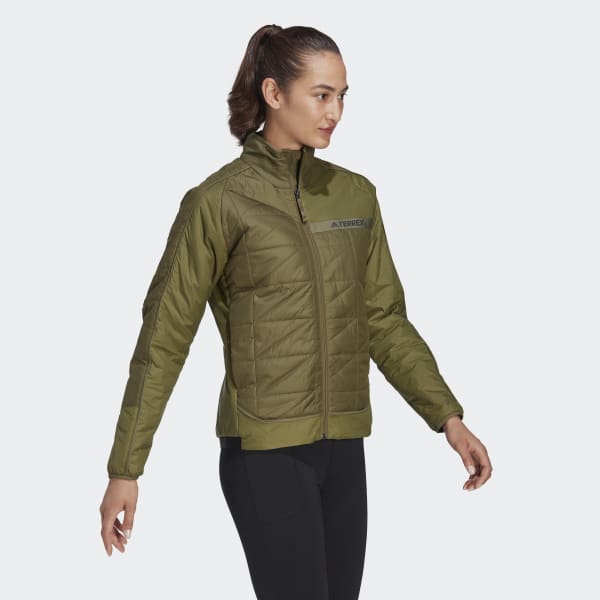 Terrex Jacket adidas | Green - Insulated Synthetic Finland adidas Multi