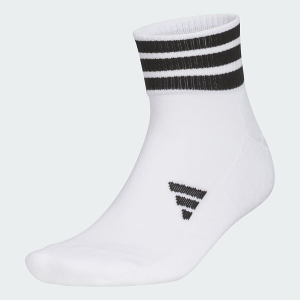 ホワイト スリーストライプス アンクルソックス