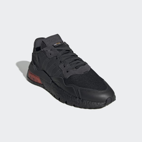 adidas Nite Jogger Shoes - Black 