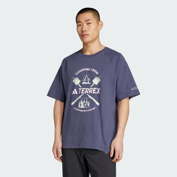 Blue Polygiene Graphic Tee
