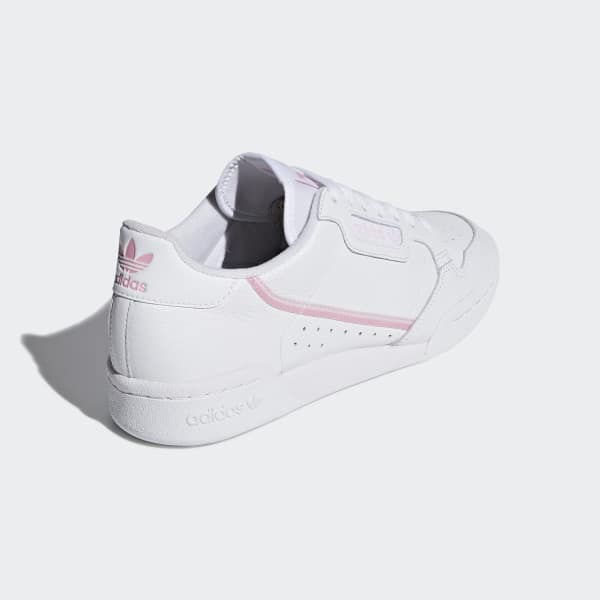pink adidas continental 80