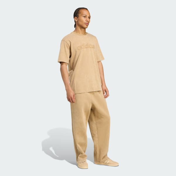 Marron Camiseta EFECTO LAVADO