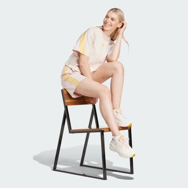 Pink Future Icons 3-Stripes Shorts