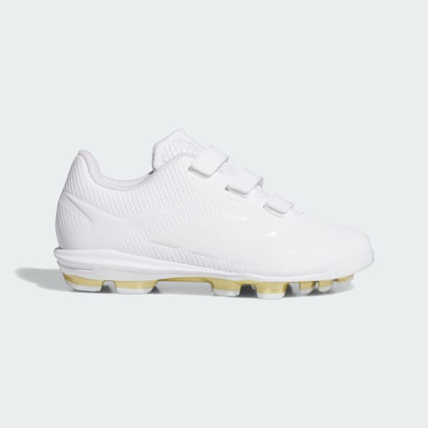 ホワイト キッズ アディゼロ エレクトリック ジャパン フック＆ループストラップ