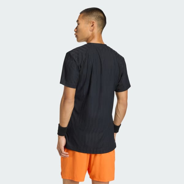 Preto T-SHIRT DE TÉNIS COM CLIMACOOL+ AIRCHILL FREELIFT