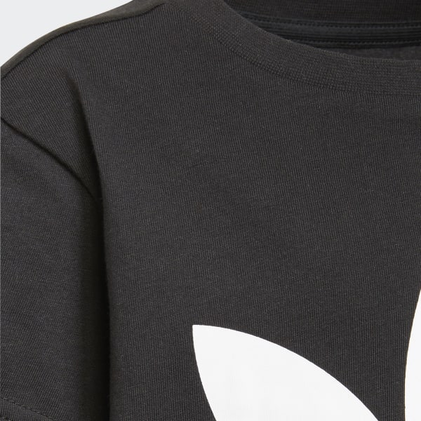 Sort Adicolor Trefoil T-shirt