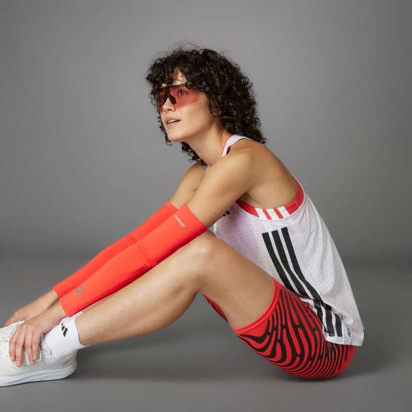 アディゼロ ランニング シングレット アディダス adizeroランニングシングレット - ホワイト