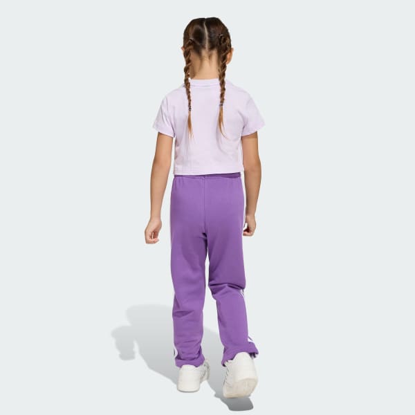 Violeta CONJUNTO CON CAMISETA ESSENTIALS