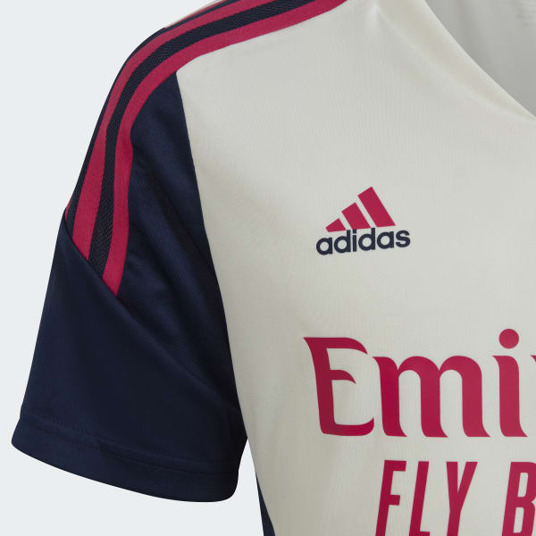 White Arsenal Condivo 22 Training Jersey