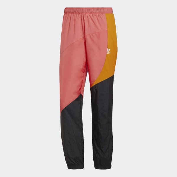 cerná Sportovní kalhoty Adicolor Colorblock LA861