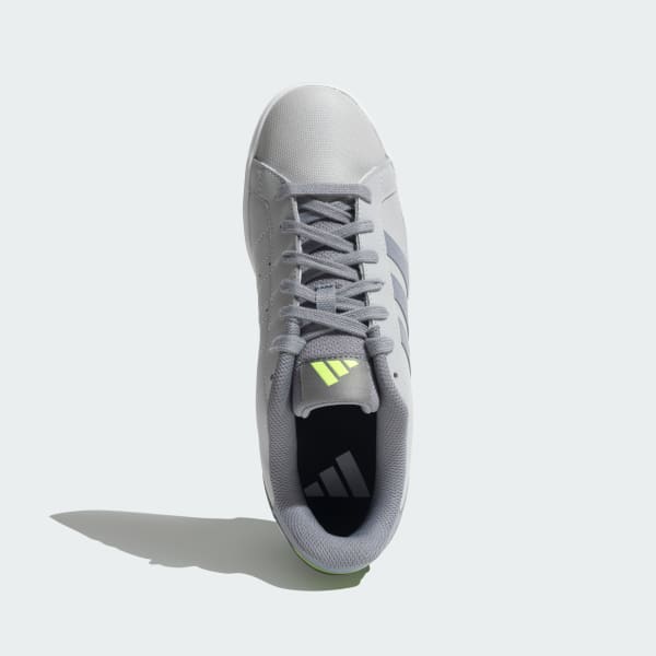 Grey Classic 3 Stripes Running Shoes