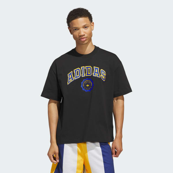 Preto Camiseta Estampada Summer of Sport