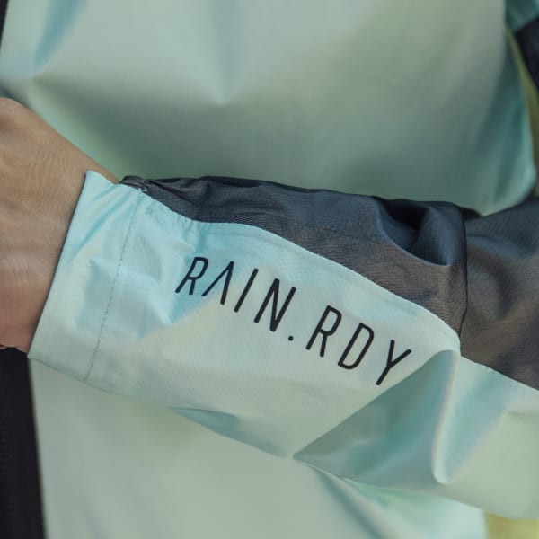 adidas Terrex Agravic Pro RAIN.RDY Trail Running Jacket Turquoise adidas UK