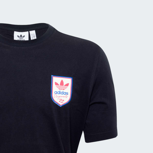 Black MOTOSPORTS CAR GRAPHIC LOOSE TEE