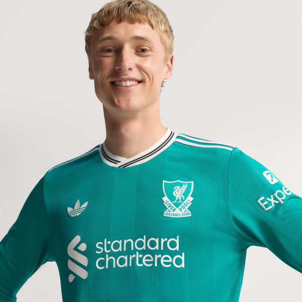 adidas Liverpool FC 25/26 Long Sleeve Third Authentic Jersey