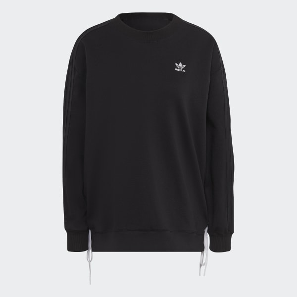 Black Always Original Laced Crew Sweatshirt HI563
