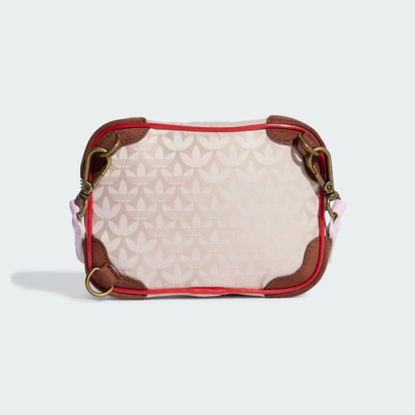 【adidas】TREFOIL MONOGRAM JACQUARD SUEDE ミニ エアライナー adidas Originals Women Trefoil Monogram Jacquard Suede Mini