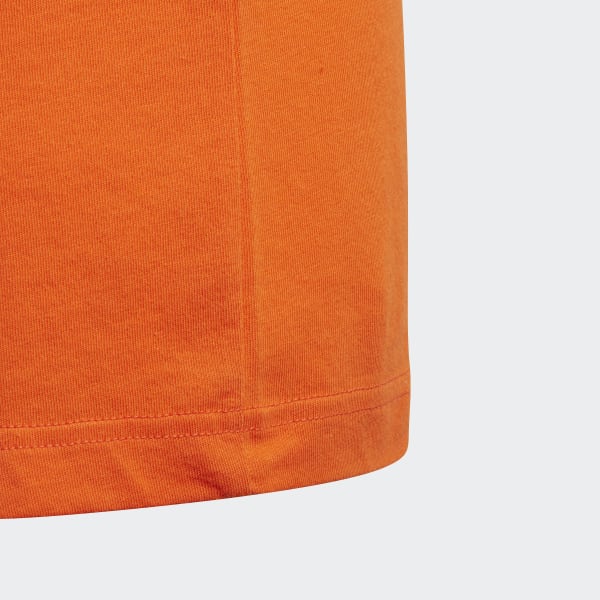 Naranja Camiseta Estampada