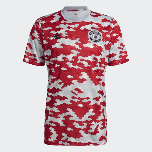 adidas Manchester United Pre-Match Jersey - Red