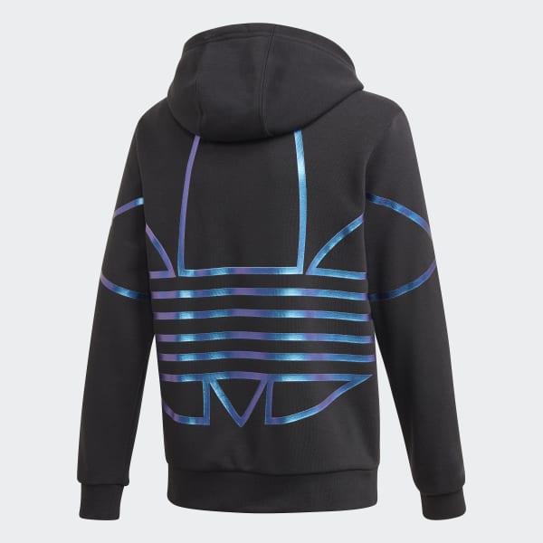 adidas logo on sleeve hoodie