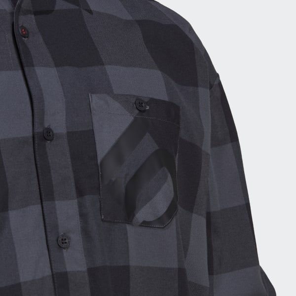 Grigio Camicia Five Ten Brand of the Brave Flannel (Neutral)