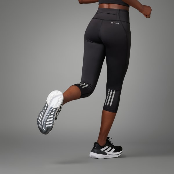 adidas Performance DAILYRUN 3/4 - Leggings - black 