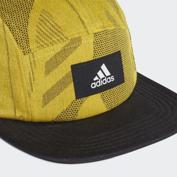yellow adidas visor