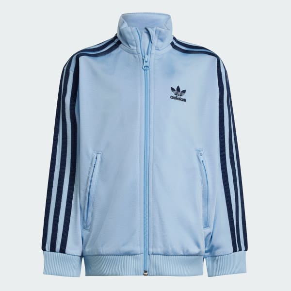adidas Adicolor Firebird Track Suit Kids - Blue | Free
