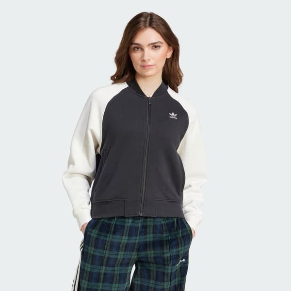 Adidas trefoil jacket womens shop
